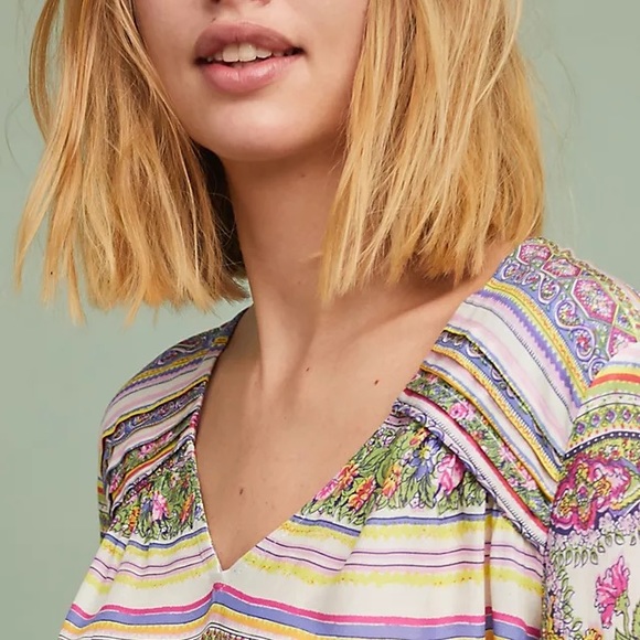 Sz xs Maeve by Anthropologie new boho blouse - Picture 11 of 13